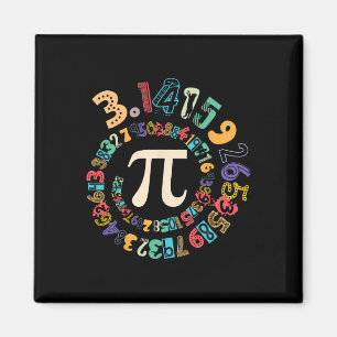 Pi Day Vintage Pi Number 3  Magnet