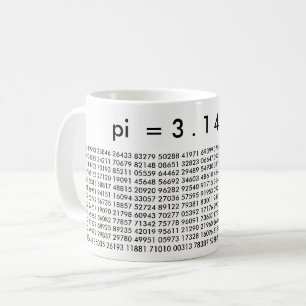 pi Digits 3.14159 Mathematics Love Pi Day Mug
