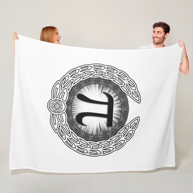 PI Emblem Fleece Blanket (In Situ)