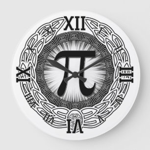 PI Emblem Large Clock
