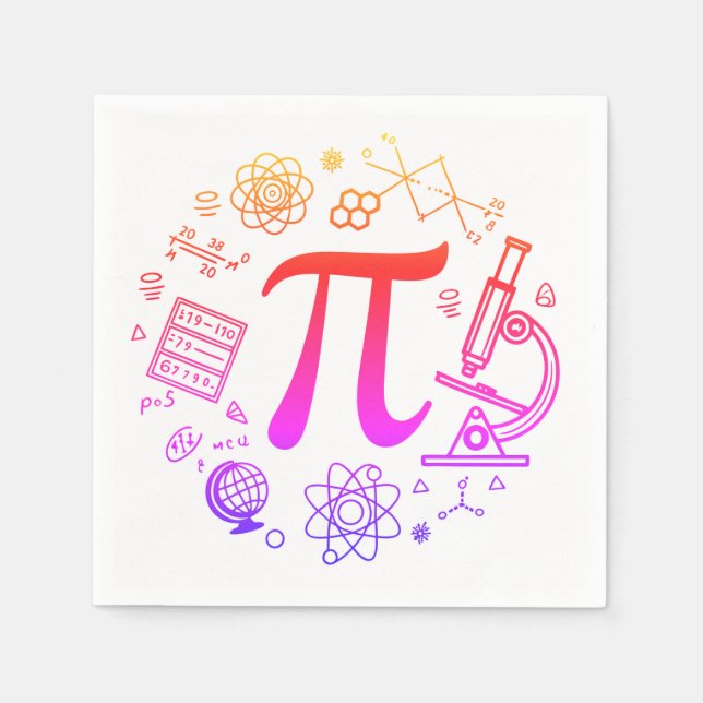 Pi Enthusiast Napkin (Front)