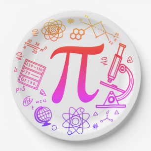 Pi Enthusiast Paper Plate