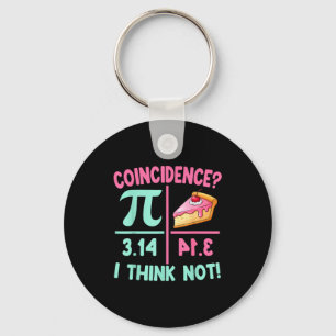 Pi Equals Pie For Happy Pi Day Math Lover Teacher  Key Ring