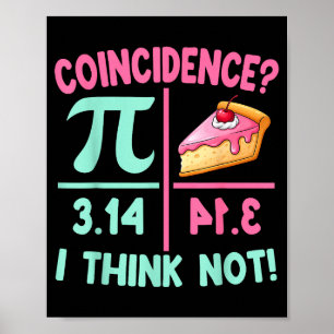 Pi Equals Pie For Happy Pi Day Math Lover Teacher Poster