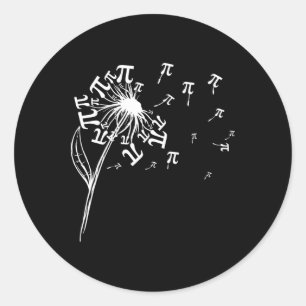 Pi Funny Math 3 Classic Round Sticker