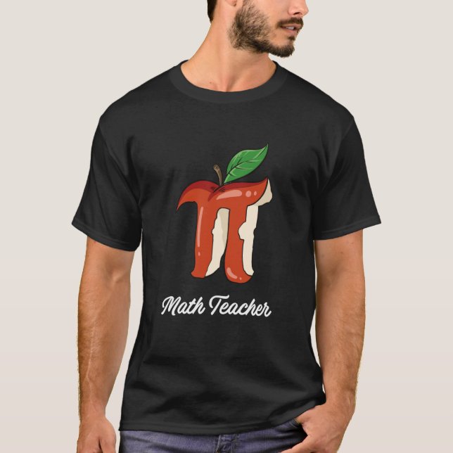 PI In Math 3 14l For Math Teacher  1 T-Shirt (Front)