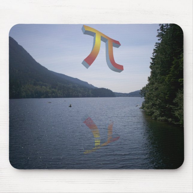 Pi In The Sky - Buntzen Mouse Mat (Front)