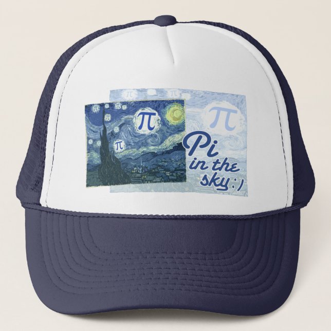 Pi in the Sky Trucker Hat (Front)