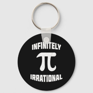 Pi Infinitely Irrational Pi Day 314 Math Nerd Geek Key Ring