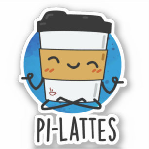 Pi-lattes Funny Latte Pilates Pun