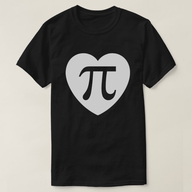 Pi Love T-Shirt (Design Front)