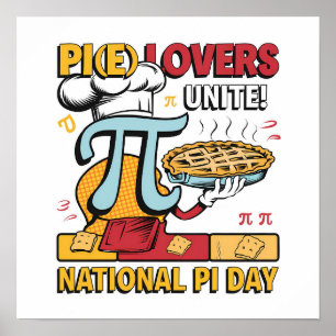 Pi Lovers Unite Poster
