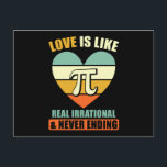 Pi Math Saying Postcard<br><div class="desc">Pi math saying</div>