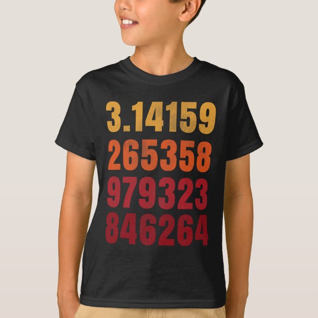 Pi Math Science Stem Gift 3.14 Pi Day 3  T-Shirt (Front)