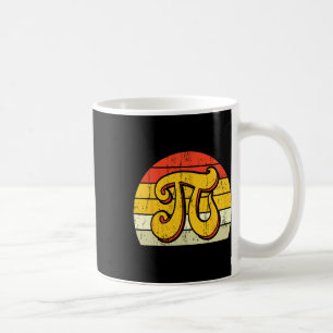 Pi Math Science Stem Gift 3.14 Pi Day Vintage Retr Coffee Mug