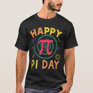 Pi Math Science Stem Gift 3.14 Pi Day Vintage Retr T-Shirt