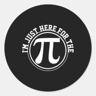 Pi Math Student Teacher Gift Pi Day Shirt Tee Classic Round Sticker