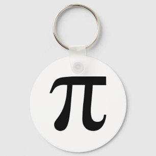 Pi Math Symbol Keychain