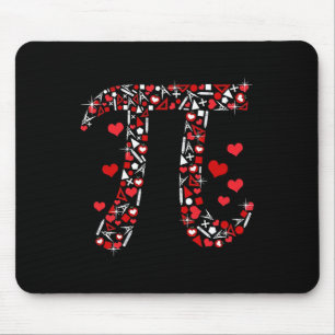 Pi Math Valentine Shirt Math Teacher Valentine's D Mouse Mat