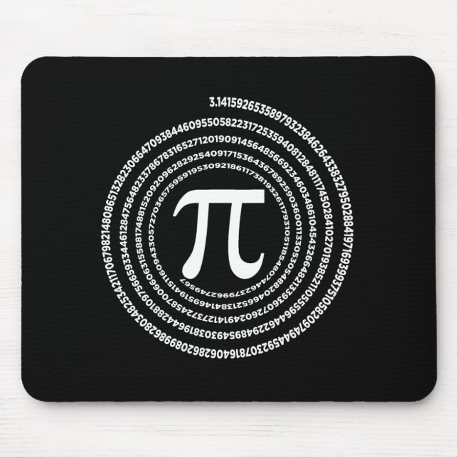 Pi Mathematics Pi Maths Mouse Mat (Front)