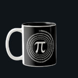 Pi Mathematics Pi Maths Two-Tone Coffee Mug<br><div class="desc">Pi Mathematics Pi Maths</div>
