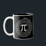 Pi Mathematics Pi Maths Two-Tone Coffee Mug<br><div class="desc">Pi Mathematics Pi Maths</div>
