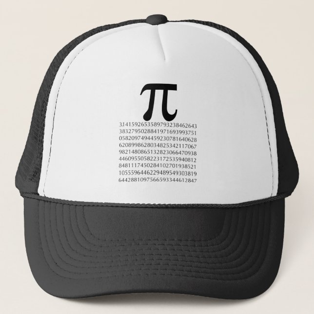 pi  maths trucker hat (Front)