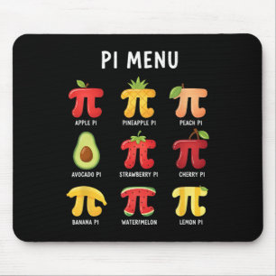 Pi Menu 3,14 Pi Number Symbol Math Teacher Funny F Mouse Mat
