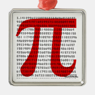 pi metal tree decoration