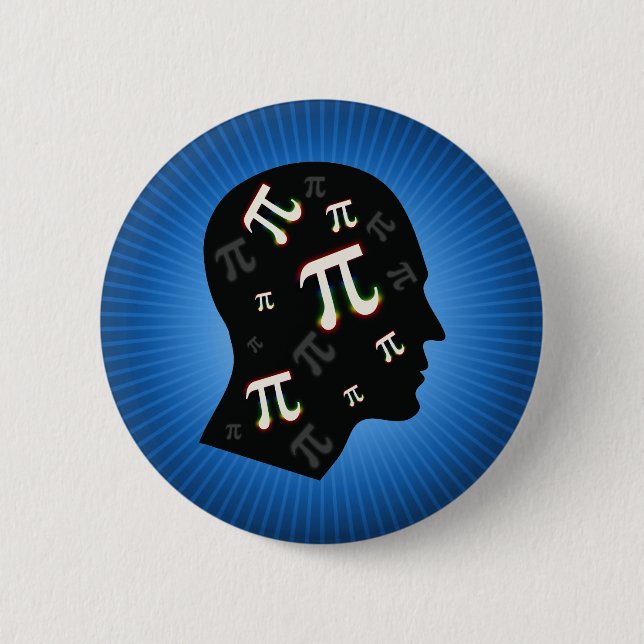 Pi Mind - Math button (Front)