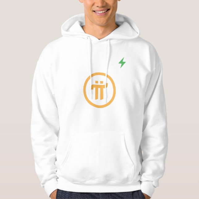 PI Network designed Hooded Sweatshirt (Front)