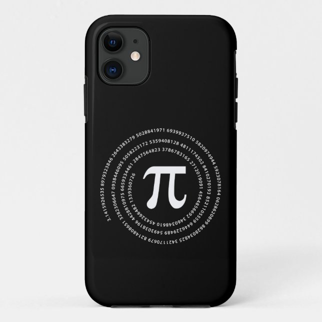 Pi Number Design Case-Mate iPhone Case (Back)