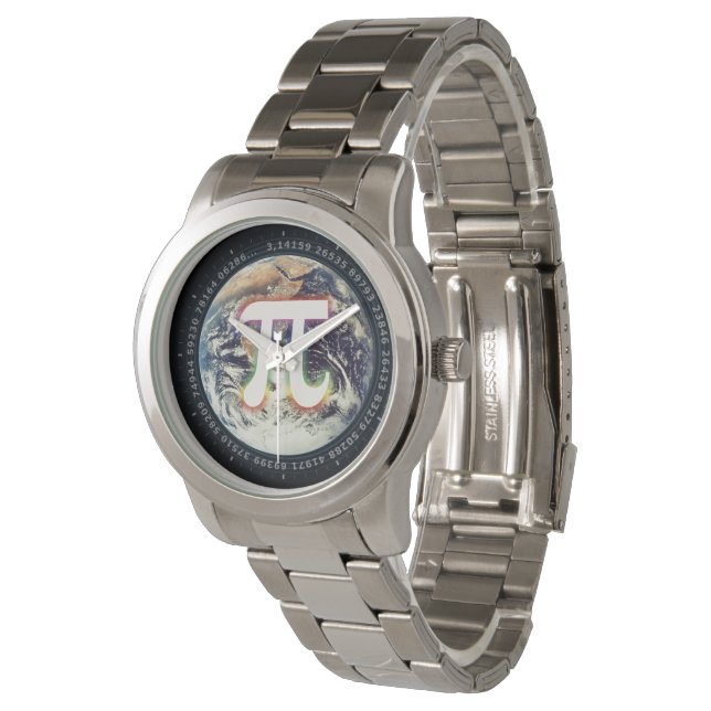 Pi Number on Earth | Geek Watch (Angled)