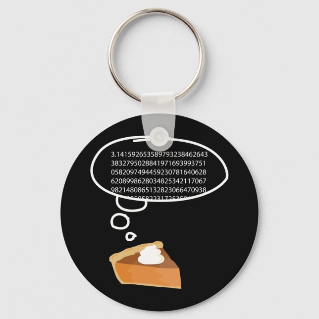 Pi Pie 3.14 Key Ring (Front)