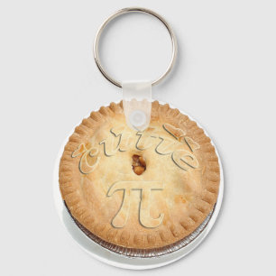 PI PIE CRUST! Cutie Pie - Celebrate Pi Day! π Key Ring