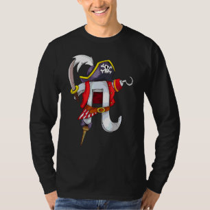 Pi Pirate  Cool Pi Mathematics  Funny Math T-Shirt