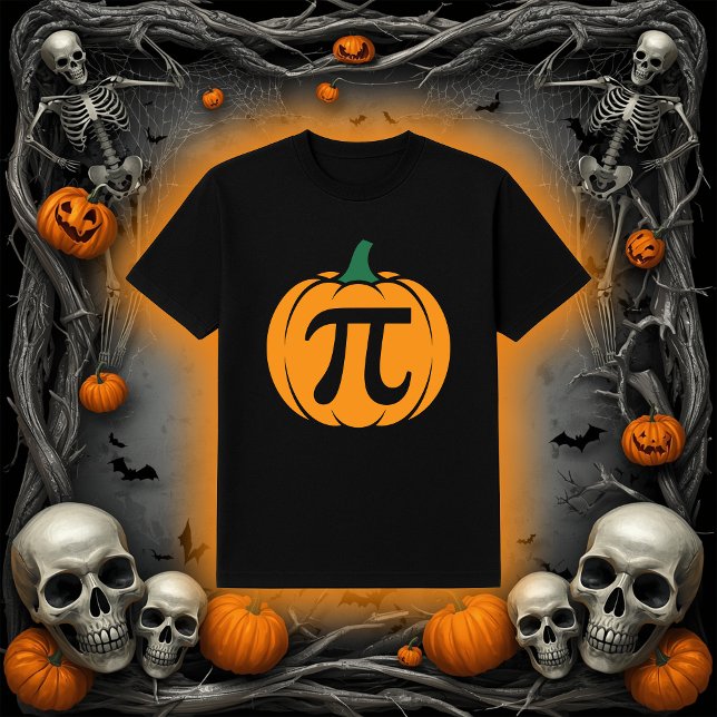 Pi Pumpkin | Funny Math Halloween T-Shirt (Creator Uploaded)