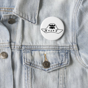 Pi - Rate 6 Cm Round Badge