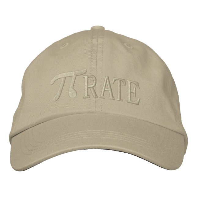 Pi... RATE Embroidered Hat (Front)