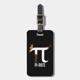 Pi-Rate Symbol Luggage Tag