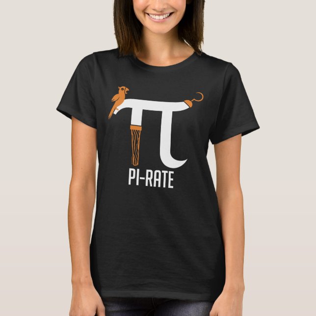 Pi-Rate Symbol T-Shirt (Front)