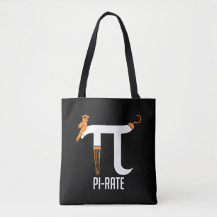 Pi-Rate Symbol Tote Bag