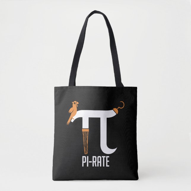 Pi-Rate Symbol Tote Bag (Front)
