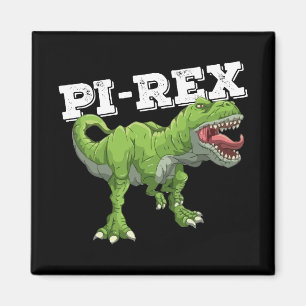 Pi Rex Day Dinosaur Math Mathematics Magnet