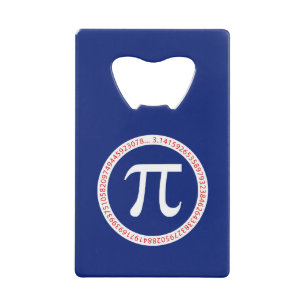 Pi Ring on Navy Blue