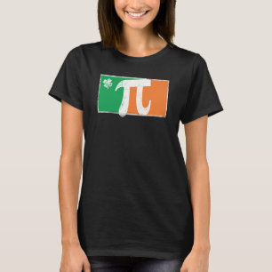 Pi Rish St Patrick's Day Irish Flag C Distressed T-Shirt
