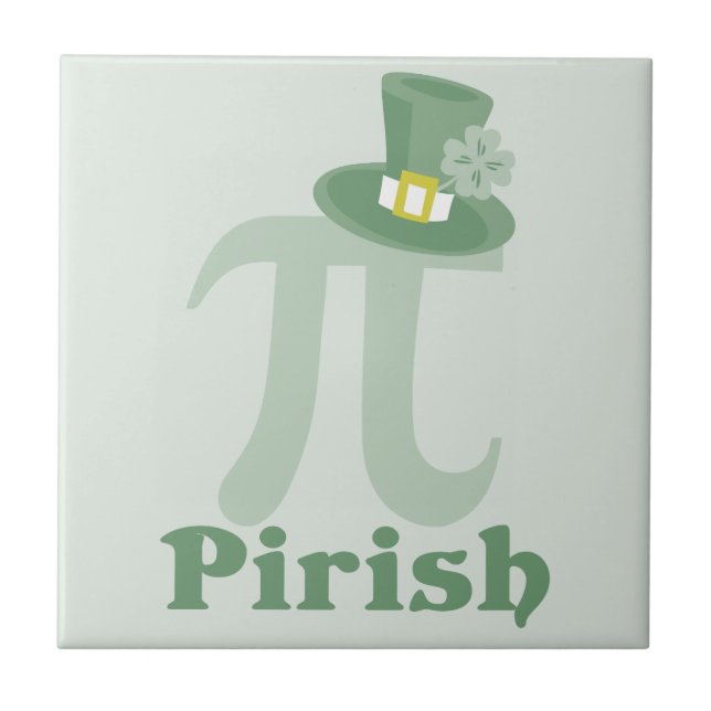 “Pi-rish” Tile (Front)