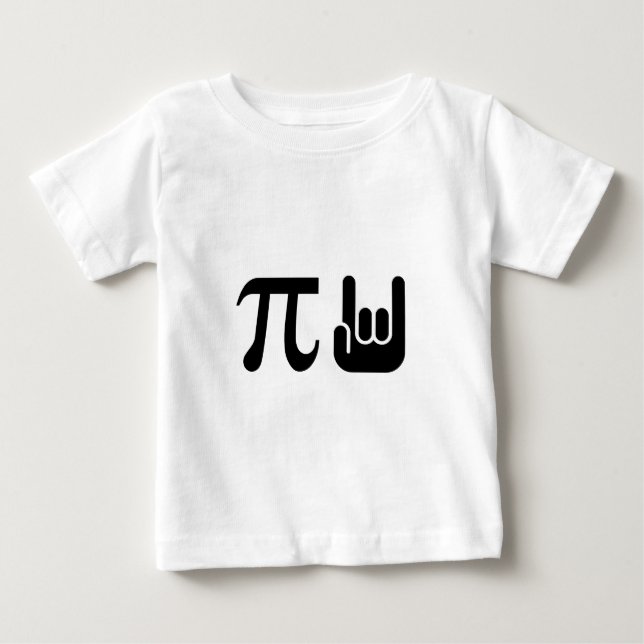 Pi Rocks Baby T-Shirt (Front)