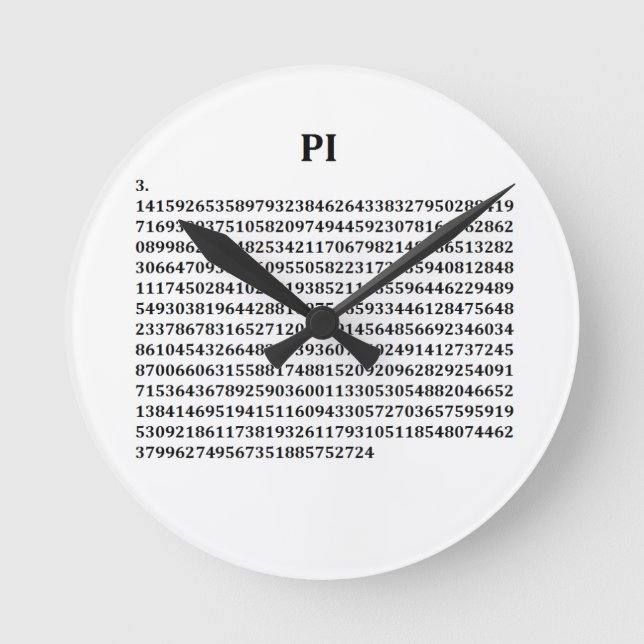 Pi Round Clock (Front)
