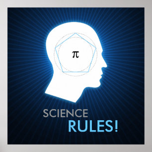 Pi - SCIENCE RULES Math Poster